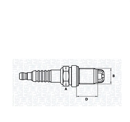 Sytytystulppa MAGNETI MARELLI 062000783304