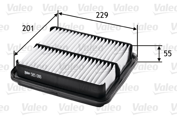 Ilmansuodatin VALEO 585086