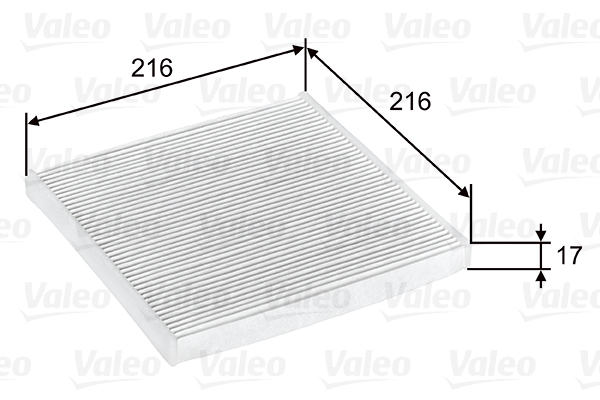 Raitisilmasuodatin VALEO 698796