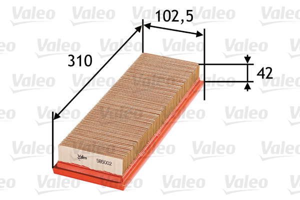Ilmansuodatin VALEO 585002