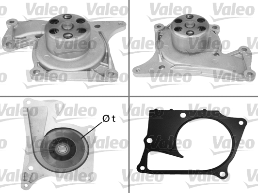 Vesipumppu VALEO 506993