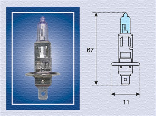 Kaukovalopolttimo MAGNETI MARELLI 002601100000
