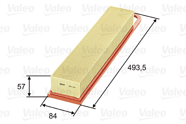 Ilmansuodatin VALEO 585247