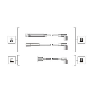 Sytytysjohtosarja, OPEL OMEGA A, OMEGA A Kombi, VAUXHALL CARLTON Mk Kombi III, CARLTON Mk Sedan III