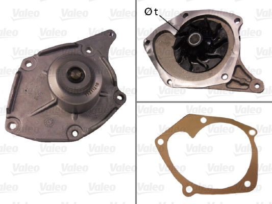 Vesipumppu VALEO 506863