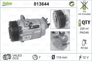 Kompressori, ilmastointilaite, OPEL,RENAULT,VAUXHALL, 4432039, 7711368772, 8200454172, 93161916
