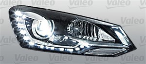 Ajovalo, Vasen, VW POLO V, POLO Sedan V, 6R1941039, 6R1941039A, 6R1941039C, 6R1941039D