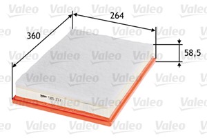 Ilmansuodatin, NISSAN,OPEL,RENAULT,VAUXHALL, 4415430, 4417325, 8200283082, 8200488878, 93181231, 93190266