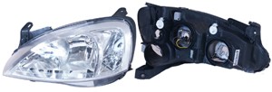 Ajovalo, Oikea, OPEL COMBO Skåp/stor limousine, COMBO Tour, CORSA C, CORSA C Skåp/halvkombi, 12 16 139, 93173254