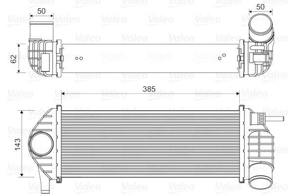 Välijäähdytin VALEO 818584