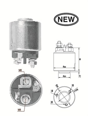 Magneettikytkin, käynnistin MAGNETI MARELLI 940113050540