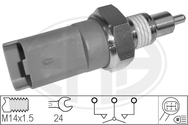 Kytkin, peruutusvalo ERA 330543
