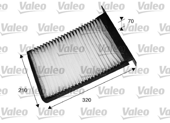 Raitisilmasuodatin VALEO 698799