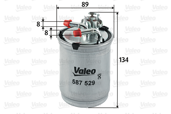 Polttoainesuodatin VALEO 587529
