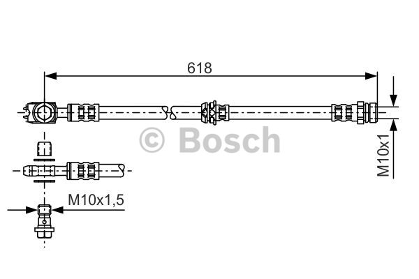 Jarruletku BOSCH 1 987 481 173
