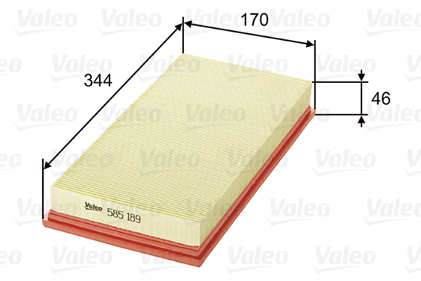 Ilmansuodatin VALEO 585189