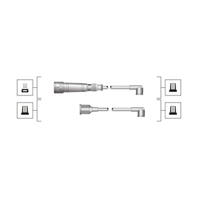 Sytytysjohtosarja MAGNETI MARELLI 941319170114