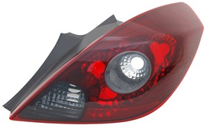 Takavalo, Oikea, OPEL CORSA D, 1222150, 93189402