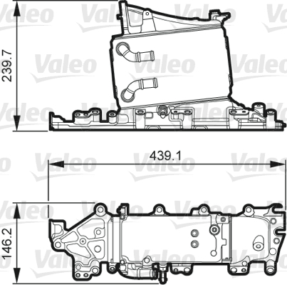 Välijäähdytin VALEO 818265