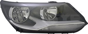 Ajovalo, Vasen, VW TIGUAN, 5N1941005, 5N1941005B, 5N1941005C, 5N1941029