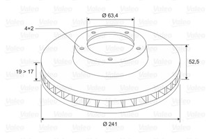 Jarrulevy, Etuakseli, HYUNDAI ACCENT I, ACCENT II, ACCENT Sedan II, 5171225060, 51712-25060, 5171225061, 51712-25061