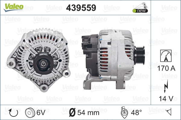 Laturi VALEO 439559