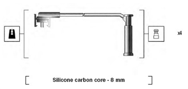 Sytytysjohtosarja MAGNETI MARELLI 941185270781