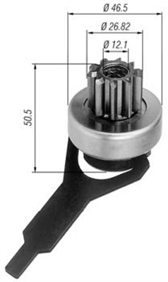 Hammaspyörä, käynnistys MAGNETI MARELLI 940113020266