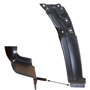 Lokasuoja, Eteen, oikea, MERCEDES-BENZ,VW, 2E0 821 102, 906 630 2107, A 906 630 2107