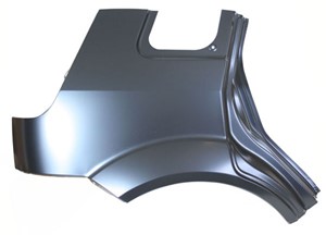 Kylkipaneli, Taakse, oikea, FORD FIESTA V, FIESTA Van V, 1 141 487, 1 363 645, 1 363 647