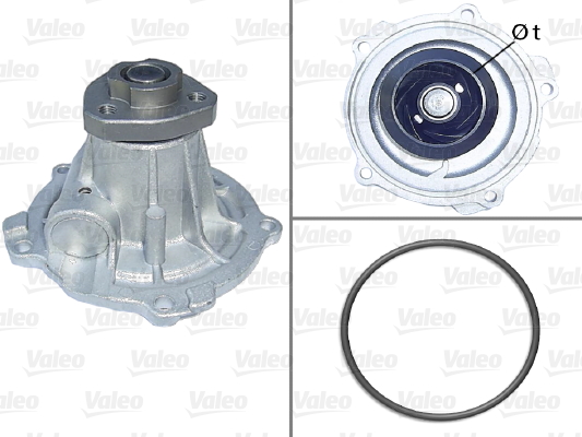 Vesipumppu VALEO 506513