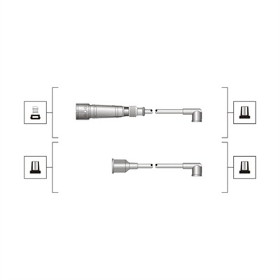 Sytytysjohtosarja MAGNETI MARELLI 941319170089