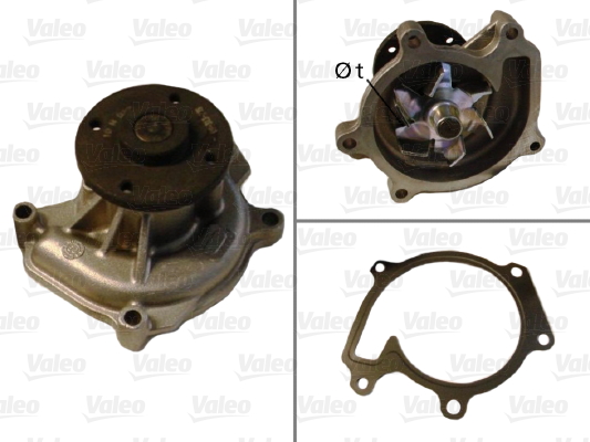 Vesipumppu VALEO 506708