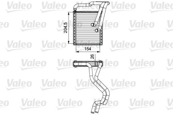 Lämmityslaitteen kenno VALEO 812430