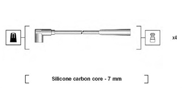 Sytytysjohtosarja MAGNETI MARELLI 941085180570