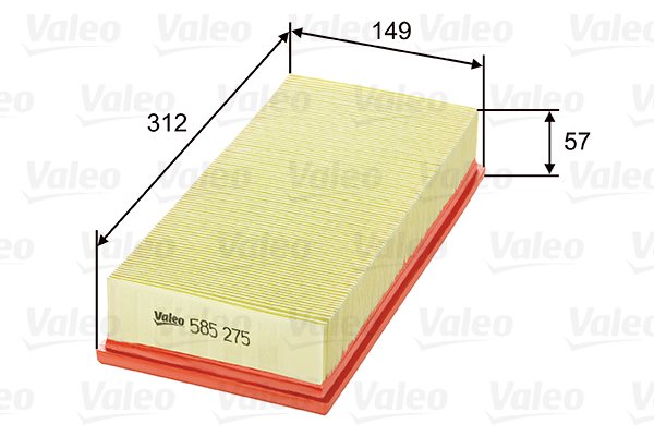 Ilmansuodatin VALEO 585275