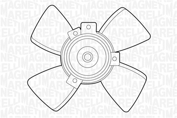 Tuuletin (moottorijäähdytys) MAGNETI MARELLI 069422233010