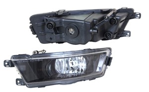 Sumuvalo, Eteen, oikea, SKODA RAPID, RAPID Spaceback, 5JA941700A, 5JA941702A