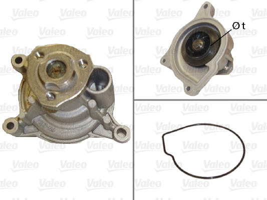 Vesipumppu VALEO 506950