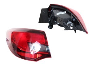 Takavalo, Vasen, OPEL ASTRA J Sedan, 12 22 339, 25870153