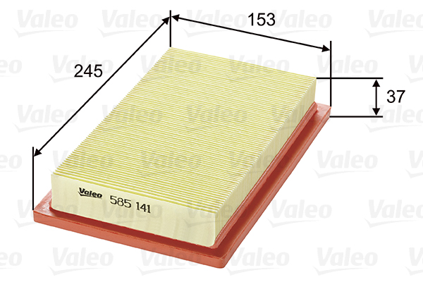 Ilmansuodatin VALEO 585141