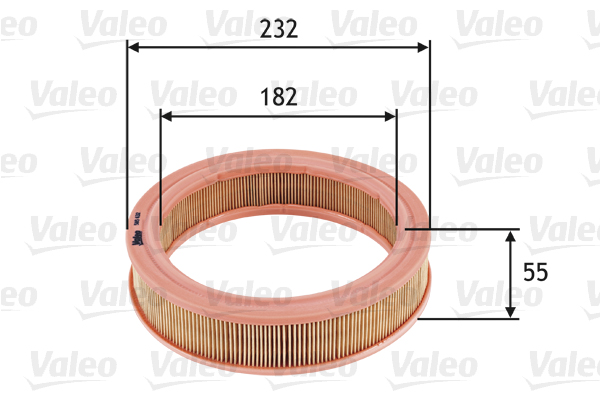 Ilmansuodatin VALEO 585632