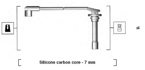 Sytytysjohtosarja MAGNETI MARELLI 941255070817