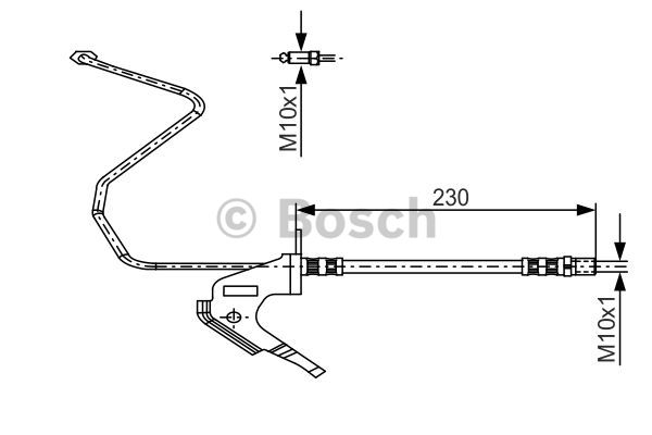 Jarruletku BOSCH 1 987 481 161