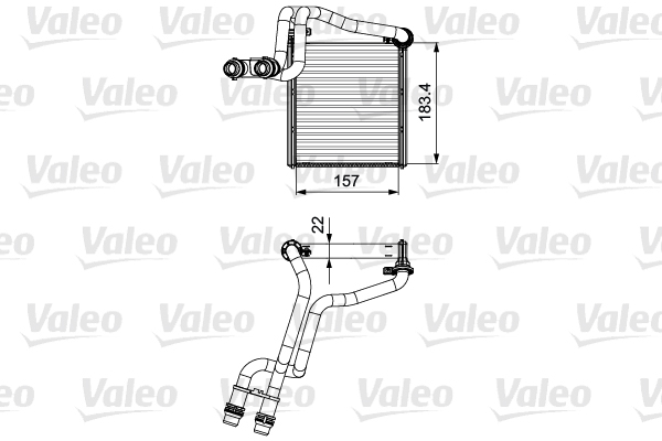 Lämmityslaitteen kenno VALEO 811536