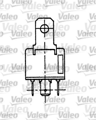 Rele, työvirta VALEO 643508
