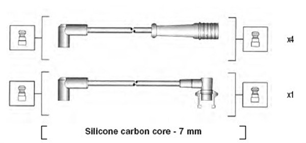 Sytytysjohtosarja MAGNETI MARELLI 941145440741