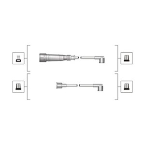 Sytytysjohtosarja, CHRYSLER NEON, PT CRUISER, PT CRUISER Cabriolet, STRATUS, STRATUS Cabriolet, VOYAGER IV, DODGE STRATUS