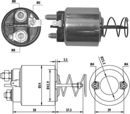 Magneettikytkin, käynnistin MAGNETI MARELLI 940113050371