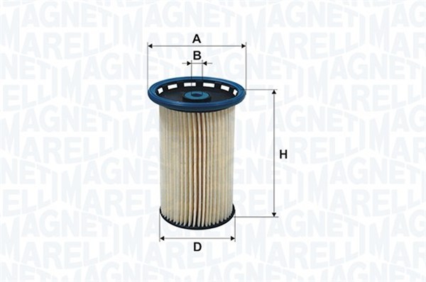 Polttoainesuodatin MAGNETI MARELLI 153071760527